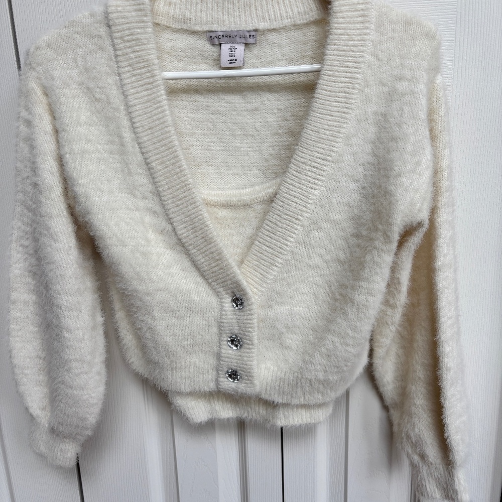 Sweater and tank top set